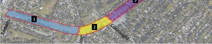 Recognizing the congestion, the high traffic volumes, the importance of this Figure 5-6 - Bayers Road Segments Considered in this Study corridor as a truck and traffic route to and from Peninsular