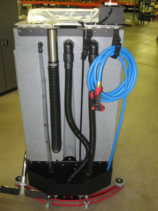 more. Vacuum Wand extends the reach of the scrubber s vacuum system.