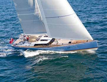 Performance yachts with power and panache SLEEK AND SPORTY PERFORMANCE We also partner with other leading designers to build performance yachts of