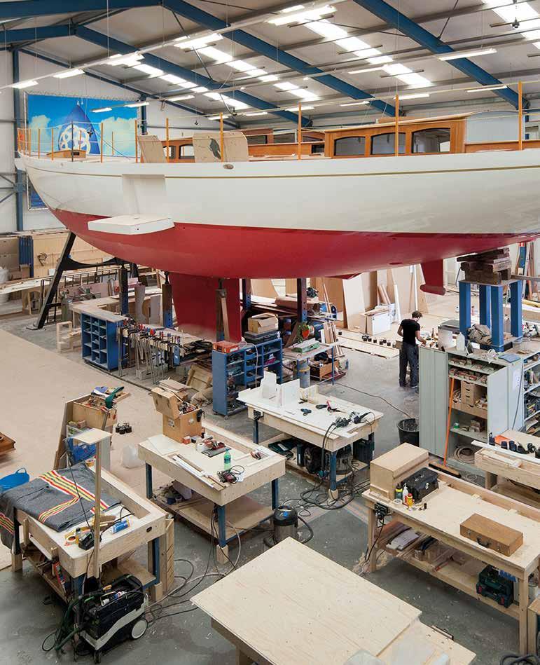 First-class facilities Claasen Shipyards has two facilities. The first is in an excellent location on the outskirts of Amsterdam in the town of Zaandam.