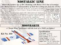 SFRCF Club Build 2013 Below is a list of aircraft that would make great airplanes both to