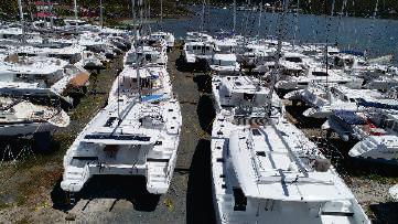 upkeep of your yacht, including Extensive Marketing with monthly Newsletters, secure dockage, preventive maintenance, annual Advertisement & Social Media haul-out, technical