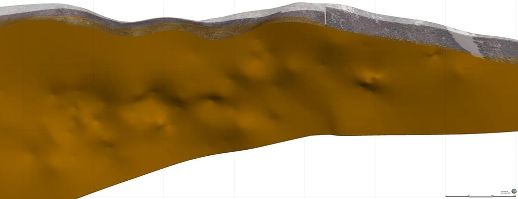D Surface 3 to 3 apart Long Section (Inclined) of Babicanora Footwall Vein, Looking Southwest D BA18-123 81 90 83 BA18-124 BA18-133 BA18-129 39 82 149 161 156 115 33 BA19-141 45 17 89 120 BA18-132
