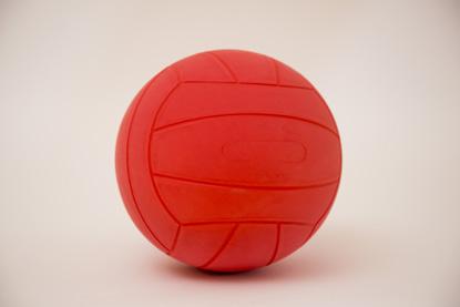TORBALL EXP5040 Torball - red rubber - clear jingling sound - diameter 21 cm - 500 grams 42