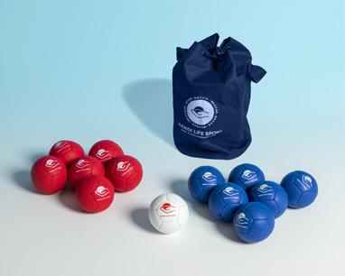 - we offer to refill and adjust old Handi Life Sport boccia balls.