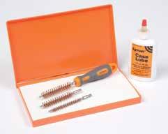 CASE PREP TOOLS & ACCESSORIES RELOADING A B E I H Case Lube Kit Everything needed to clean and lube cases, inside and out, in one package.