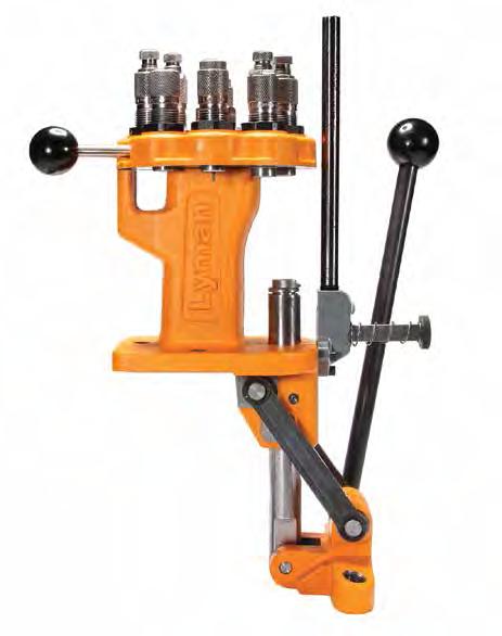 Work the press handle and you will feel the tight, precision fit and smooth operation.