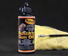 Butch s is safe to use on normal and stainless barrels. It is a true All in One Cleaner. Try it and you will never use anything else! Butch s Bore Shine 3.75 oz...(#02937) Butch s Bore Shine 8 oz.