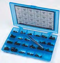 This set contains 12 each of 23 different hard to find screws that fit common applications in many guns.