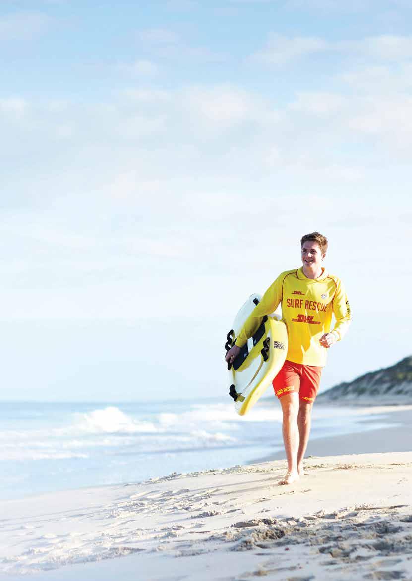 17 Community events, programs and clubs Alkimos Surf Life Saving Club Under a strong
