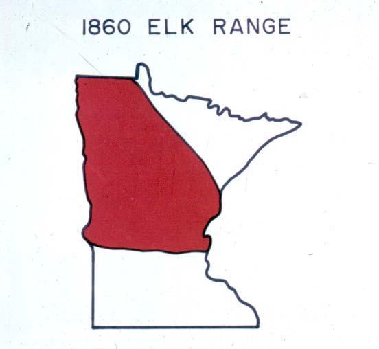 1860 elk range Settlement of