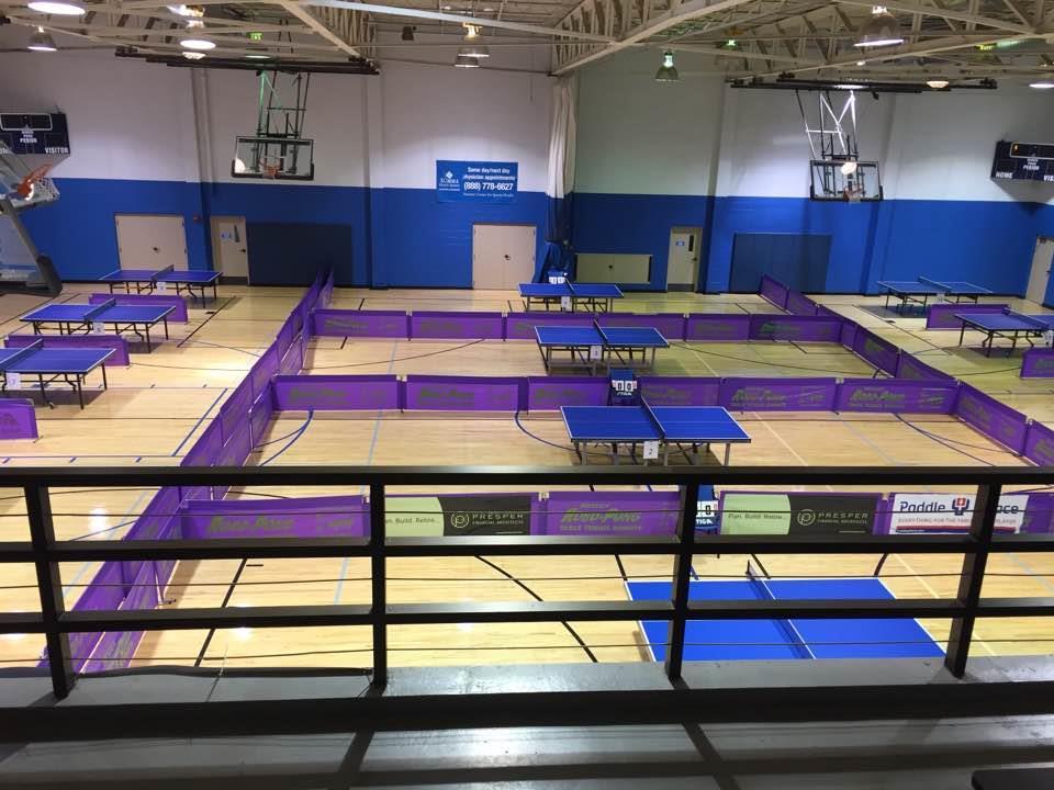 The Samson Dubina Table Tennis Academy is dedicated
