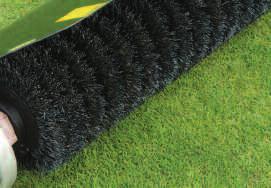 Verticutter Cassettes will remove and vacuum up an incredible amount of thatch.