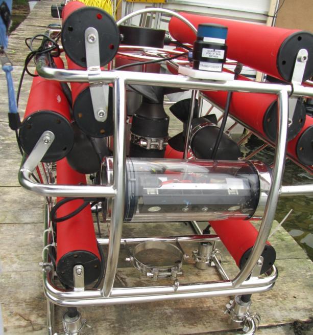 Remotely operated underwater video system