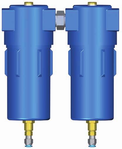 Part-numbers Serie FSB05 Outlet for Ø 6 hose All filters are fitted with an automatic float drain as standard.