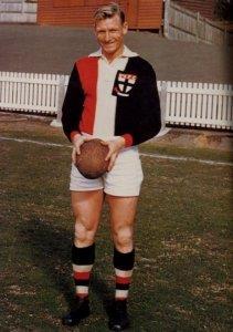 he played, he gave value for money, and was a firm favourite with the fans. Source: St Kilda FC history archives. Following his retirement from AFL ranks, he played with Carrum.