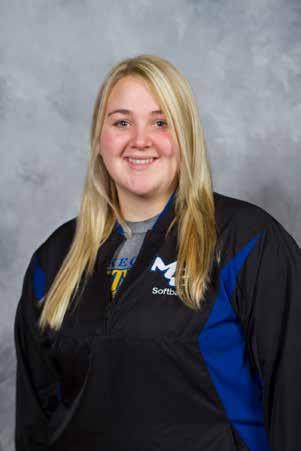 Women s Softball Assistant Coach Kelsey Bandstra is starting her third season coaching with the Jayhawks after previously playing for two years for MCC.