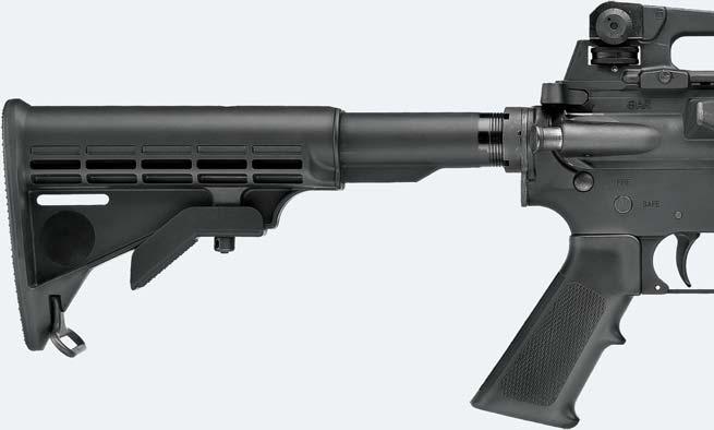 Orsis M-15 Carbine Design 13 Telescopic-type Detachable carry handle.