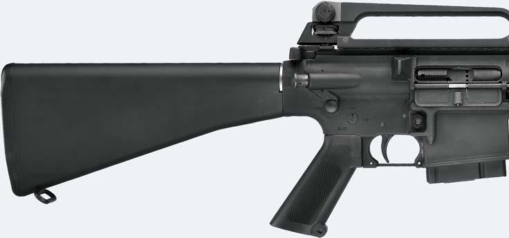 Orsis AR-10 National Match Design 17 Detachable carry handle.