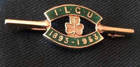 A little piece of history! This pin was commissioned in 1953 to mark the 60 th anniversary of the ILGU.