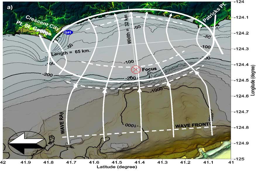 HORRILLO ET AL.: KURIL TSUNAMI, 2 Figure 6. Offshore bathymetry in proximity to Crescent City.
