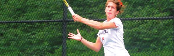 She later went 3-2 against Patriot League opponents and cruised in her 6-1, 6-0 win against Holy Cross in the Patriot League Tournament.