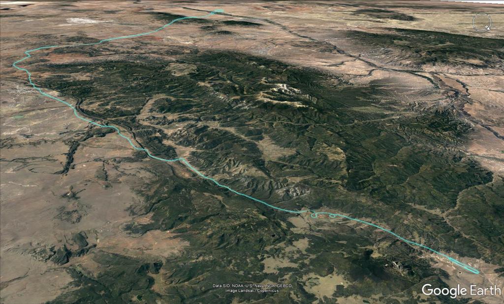 Here is my GPS track from this nice flight from Angel Fire to Belen.