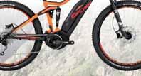 Standard groupset with the possibility of double plate or internal gear Certified as electric bicycle (EN15194) MOTOR Maximum assistance of 1 (user torque) to 3.