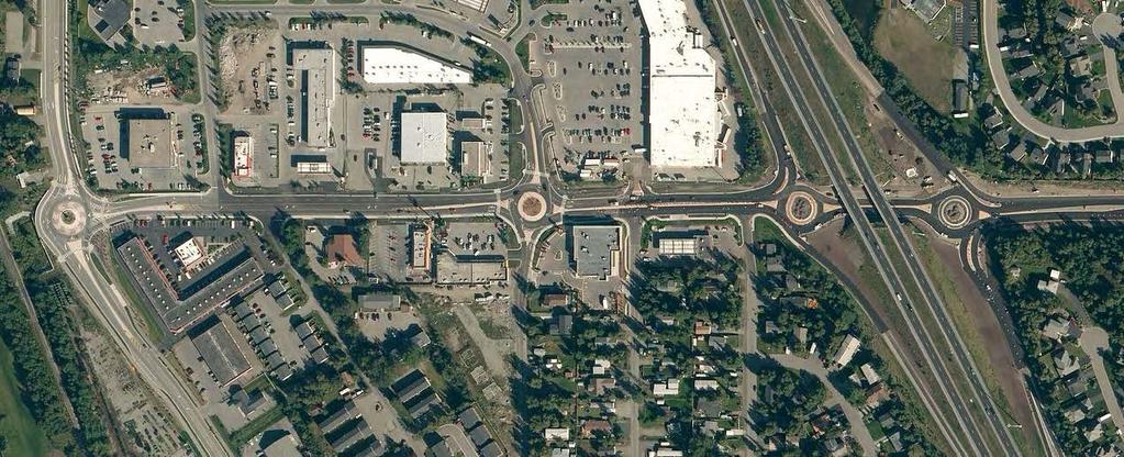 Traffic Planning Examples with Roundabouts Example Project: Huffman Road Corridor, Anchorage, AK o No Roadway Widening (3