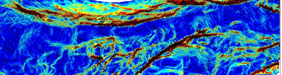 Analysis & Characterisation Bathymetry Current chart