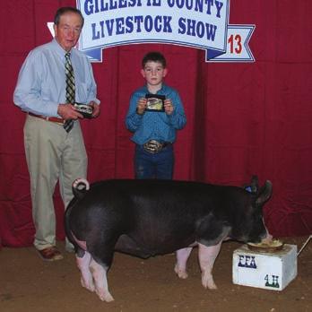 Exhibited by Kyle Real GRAND CHAMPION 2013 Gillespie County