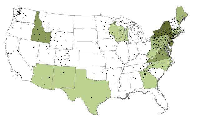 Trout In the Classroom New states and chapters
