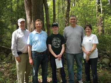 BOY SCOUT CHOOSES CCT S INGRAM PARK AS SITE FOR HIS EAGLE SCOUT PROJECT Once the project is completed, the Trust hopes to build on Robbie s work with a follow-on project to push the trail southward