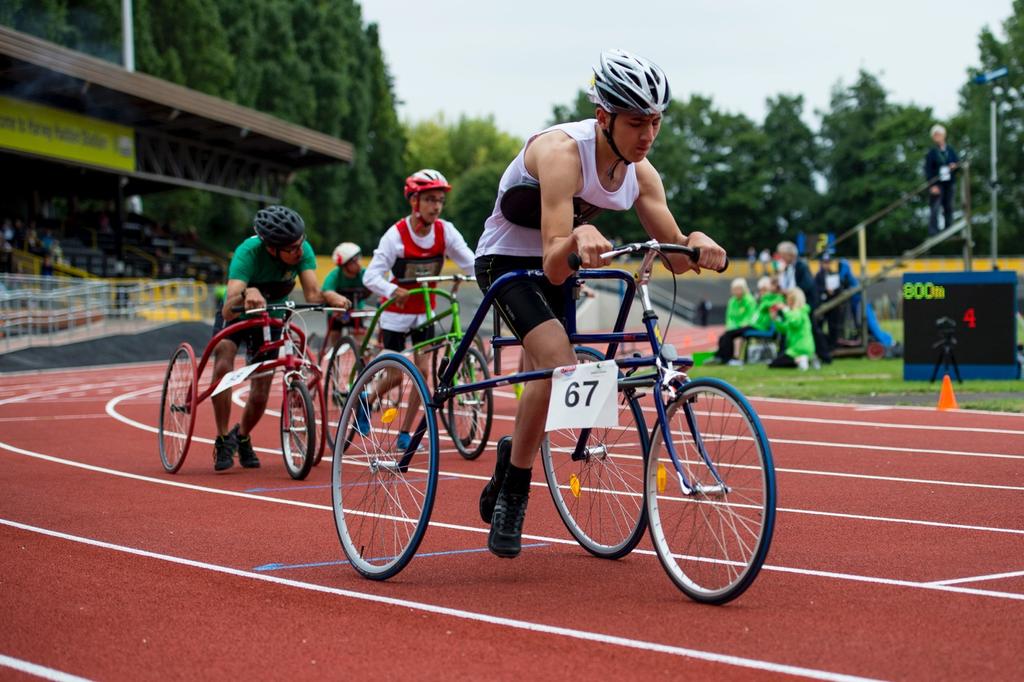 FOREWARD RaceRunning is a track athletics event for athletes with severe physical impairment.