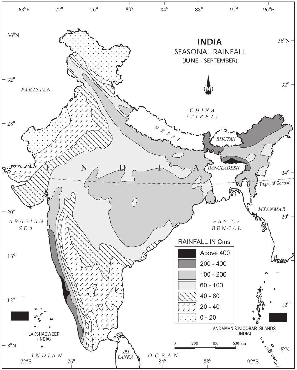 48 INDIA : PHYSICAL ENVIRONMENT Figure 4.