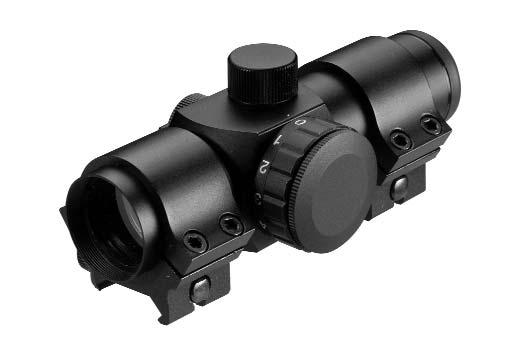 1020 Multi-Dot-Sight MDS 30 mm Red-Dot-Visier, adjustable dot size (4 settings) and