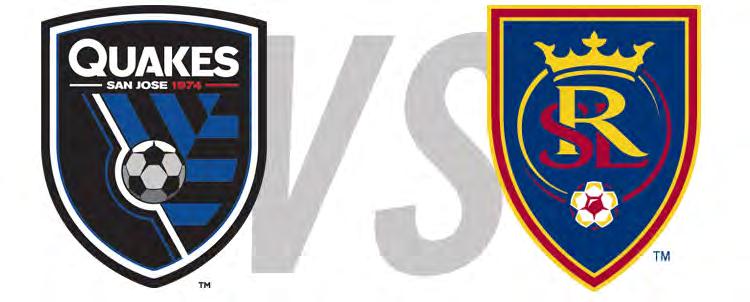 Earthquakes vs Real Salt Lake, July 22, 2016 at 8:00 p.m. PT 2016 EARTHQUAKES SCHEDULE (Overall: 6-7-7; MLS: 5-6-7) MATCHDAY INFO San Jose Earthquakes vs.