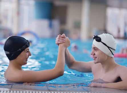 Tue 4:05-4:50 pm Sat 10:15-11:00 am Home School Swim Lessons Beginner Teaches proper strokes, floating and diving while building confidence in the water.