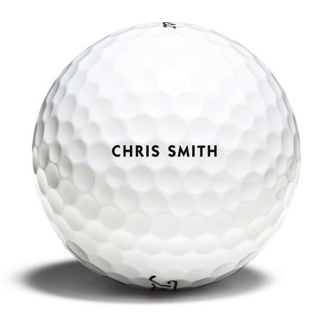 Golf Ball Guidelines Double Logo Print up to 5 PMS colors on both poles Up to 22 mm circle,