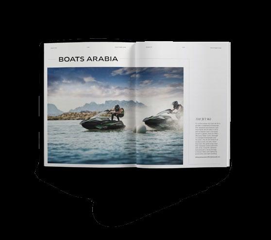 Boats Arabia With year-round sunshine, easy access to the sea and attractive incomes it s no wonder more and more of the Middle East s population are thinking about