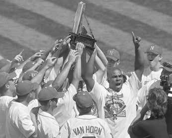 In 2007, Baseball America ranked the country s top programs since 1999 in several categories including winning percentage, NCAA Tournament appearances, Super Regional and College World Series