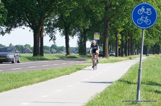 to 1-way and build a shared-use trail in the existing roadway.