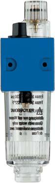 Fog-Lubricators AIRVISION MODULAR Compressed air lubricator in modular design add a fine oil fog to the compressed air, providing a constant and reliable lubrication of pneumatically regulated