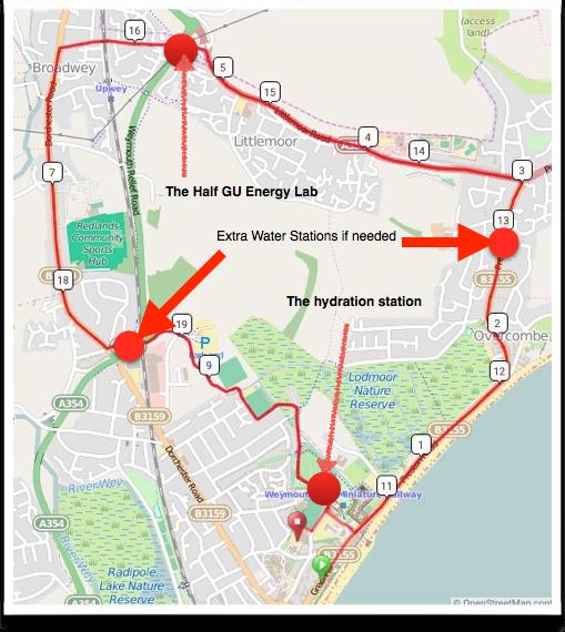 Half Run Route - http://ridewithgps.com/routes/7692627 2 loops of the run course.