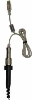 A Diver suspended from a Diver Data Cable (DDC) can be left hanging in the well. This Diver can be read out with a PC or Pocket PC via a DDC interface cable: 1.