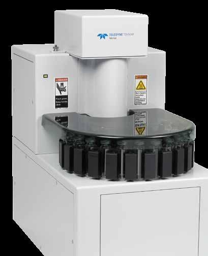 adsorption and reducing carryover Automatic Leak Check and Benchmark test for quick troubleshooting Simple