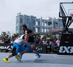 Official backstop of the FIBA 3x3 World Tour and FIBA 3x3 World Championships.