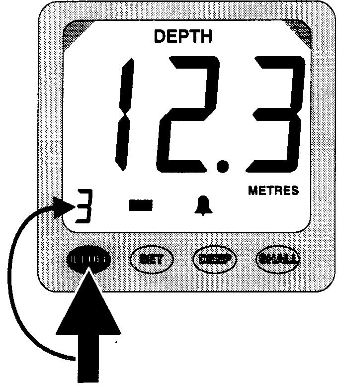 Figure 4 - Backlight Setting A setting of zero switches the backlighting off, and a setting of 7 is full on.
