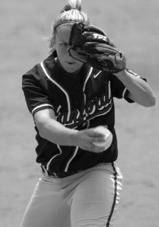 She s a great leader and a fierce competitor and has truly been a joy to coach during the last three years. As A Junior In 2005: Turned in a 15-6 overall record in the circle with a 1.