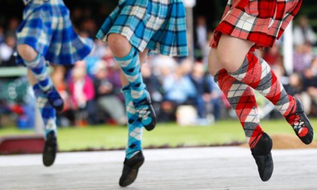 Drumming, Highland Heavy Events, and a number of booths selling or displaying all things Scottish.
